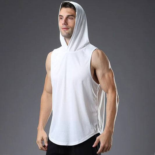 Hooded Fitness Tank Top
